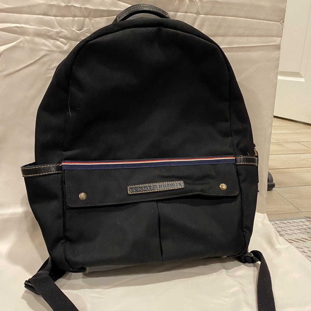 Classic Tommy Hill Black Backpack